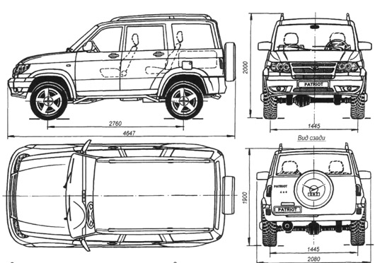 Уаз Патриот Характеристики Фото